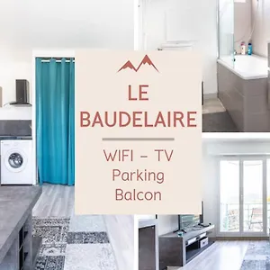 Appartement Le Baudelaire - Cosy Et Parking à, Grenoble