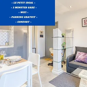 Appartement Le Petit Idéal Confort Gare Stationnement Gratuit, Grenoble